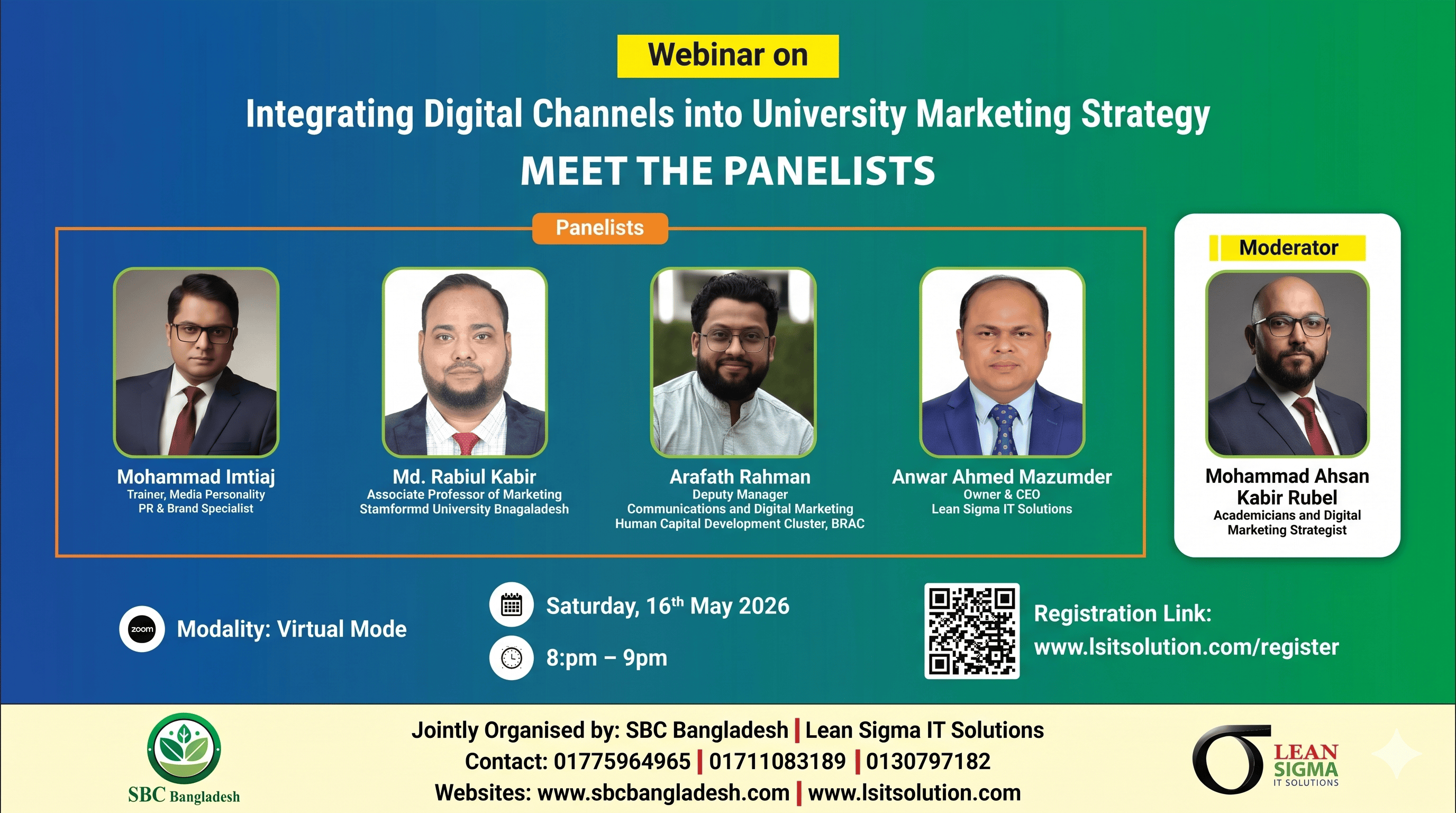 Webinar on Integrating Digital Channels into University Marketing Strategy